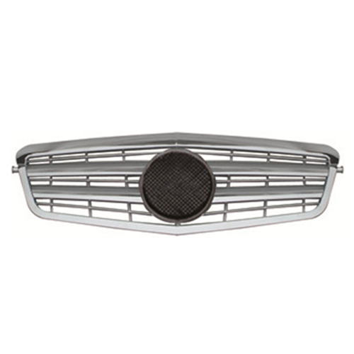 FRONT GRILLE SILVER  FOR W212