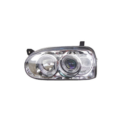 GOLF III HEAD LAMP (WHITE W/ LENS)