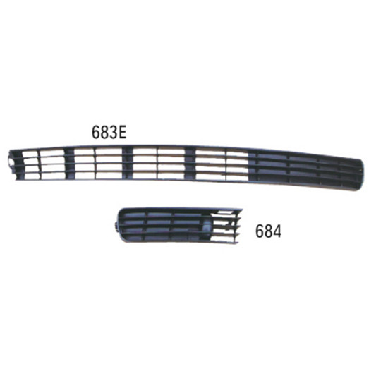 BUMPER GRILLE  FOR AUDI  C4V6  91-94