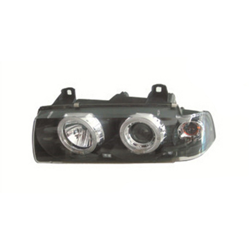 HEAD LAMP INTEGRATED BLACK 2D LED FOR E36 91-2000