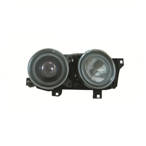 HEAD LAMP CRYSTAL BLACK  FOR E34