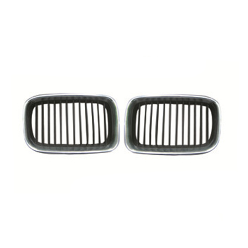 GRILLE HALF CHROME O/M FOR E36
