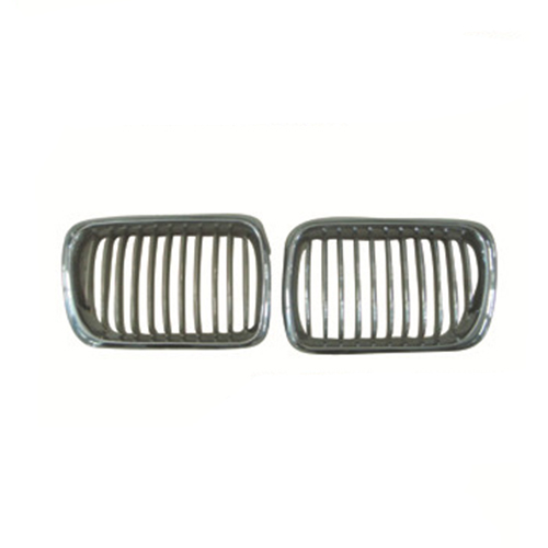 GRILLE SILVER  N/M FOR E36